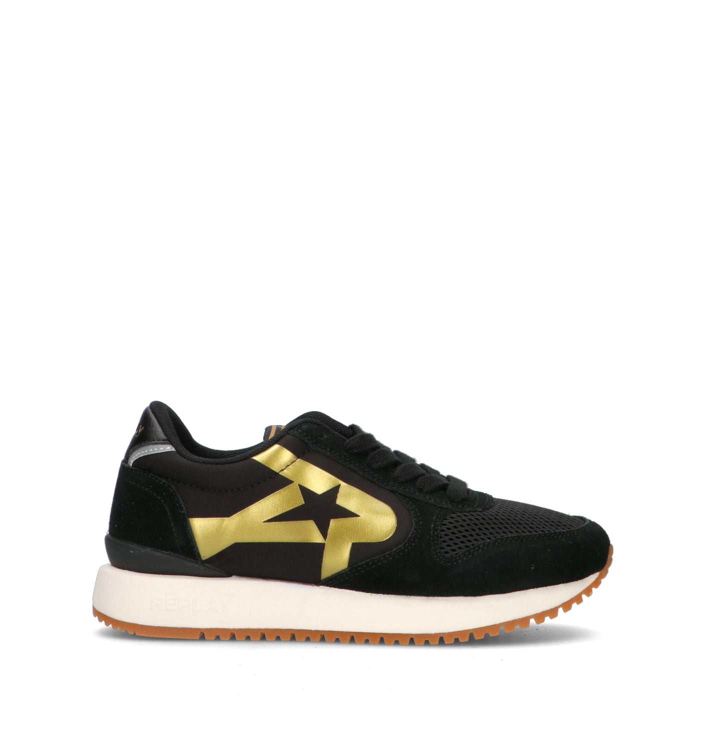 REPLAY Sneaker donna nera