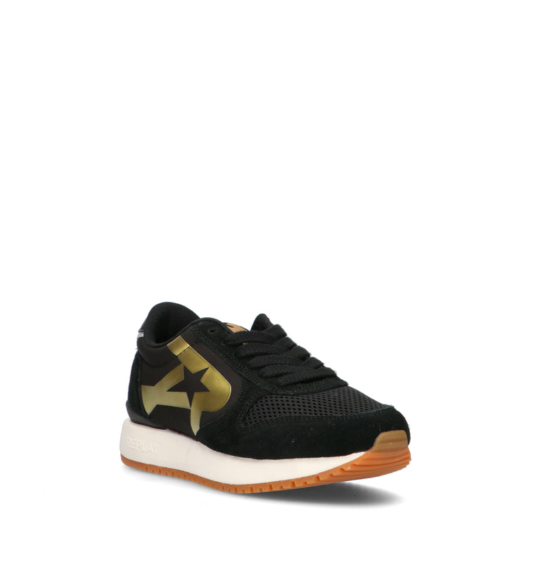 REPLAY Sneaker donna nera
