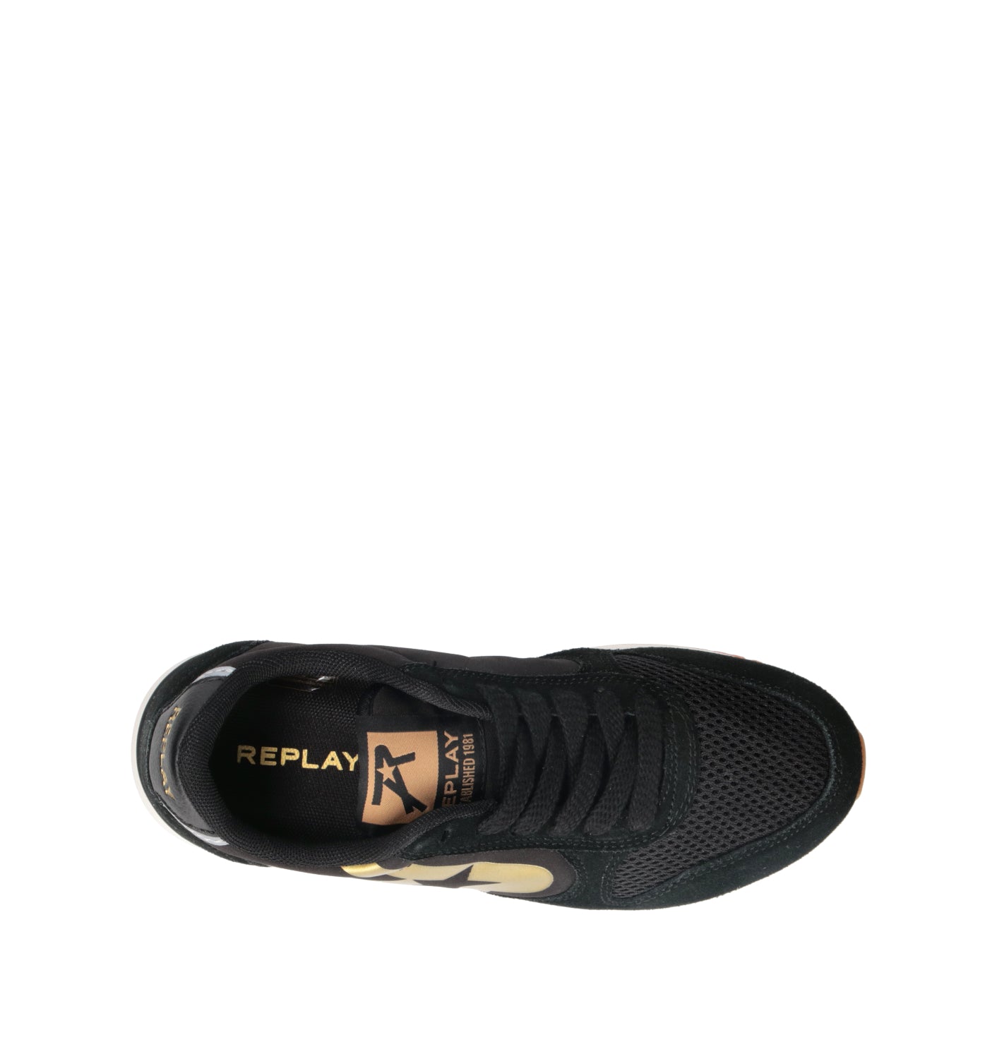 REPLAY Sneaker donna nera