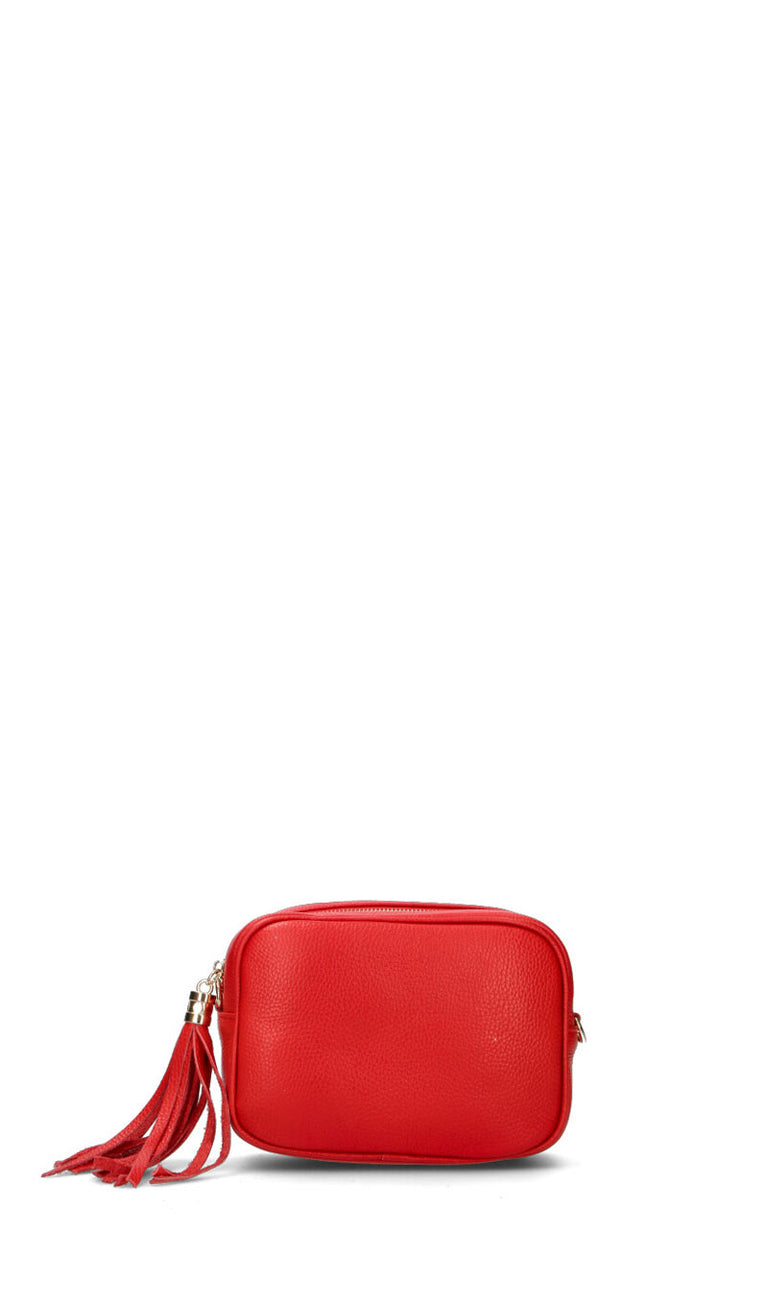 REBECCA VAN DIK Borsa donna rosso in pelle
