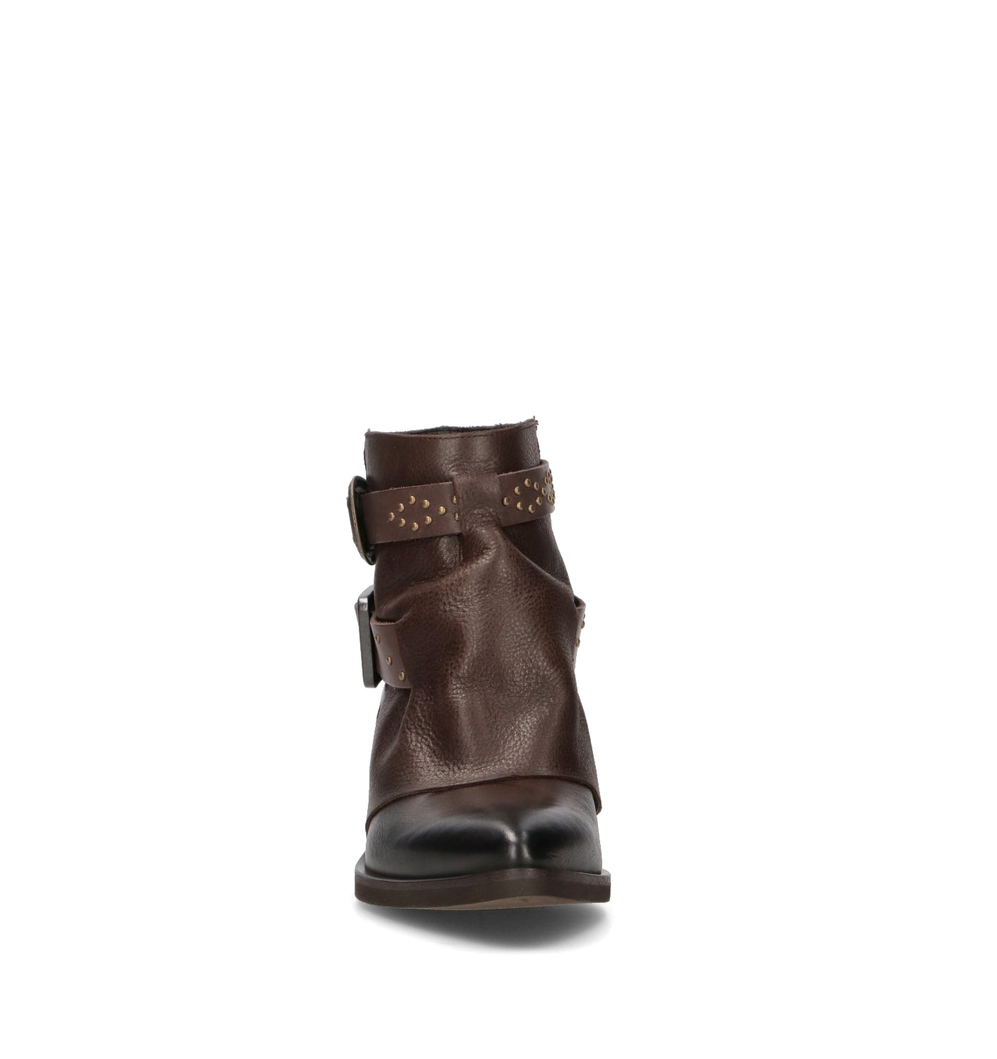 REBECCA VAN DIK Tronchetto donna marrone in pelle