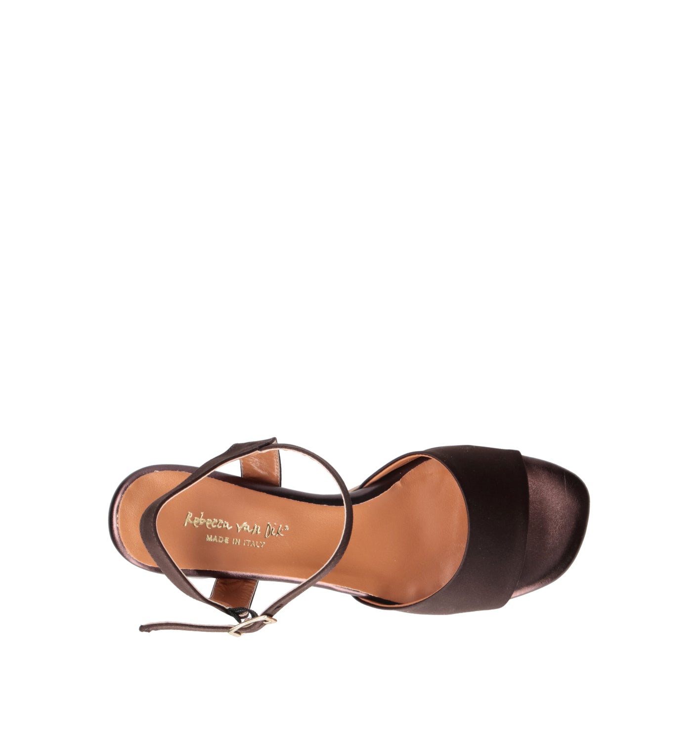 REBECCA VAN DIK Sandalo donna marrone