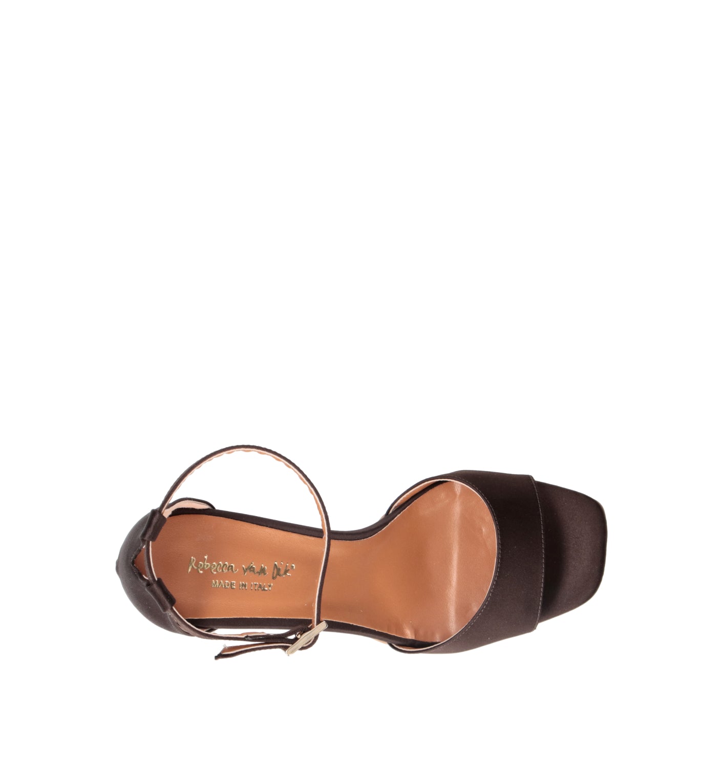 REBECCA VAN DIK Sandalo donna marrone