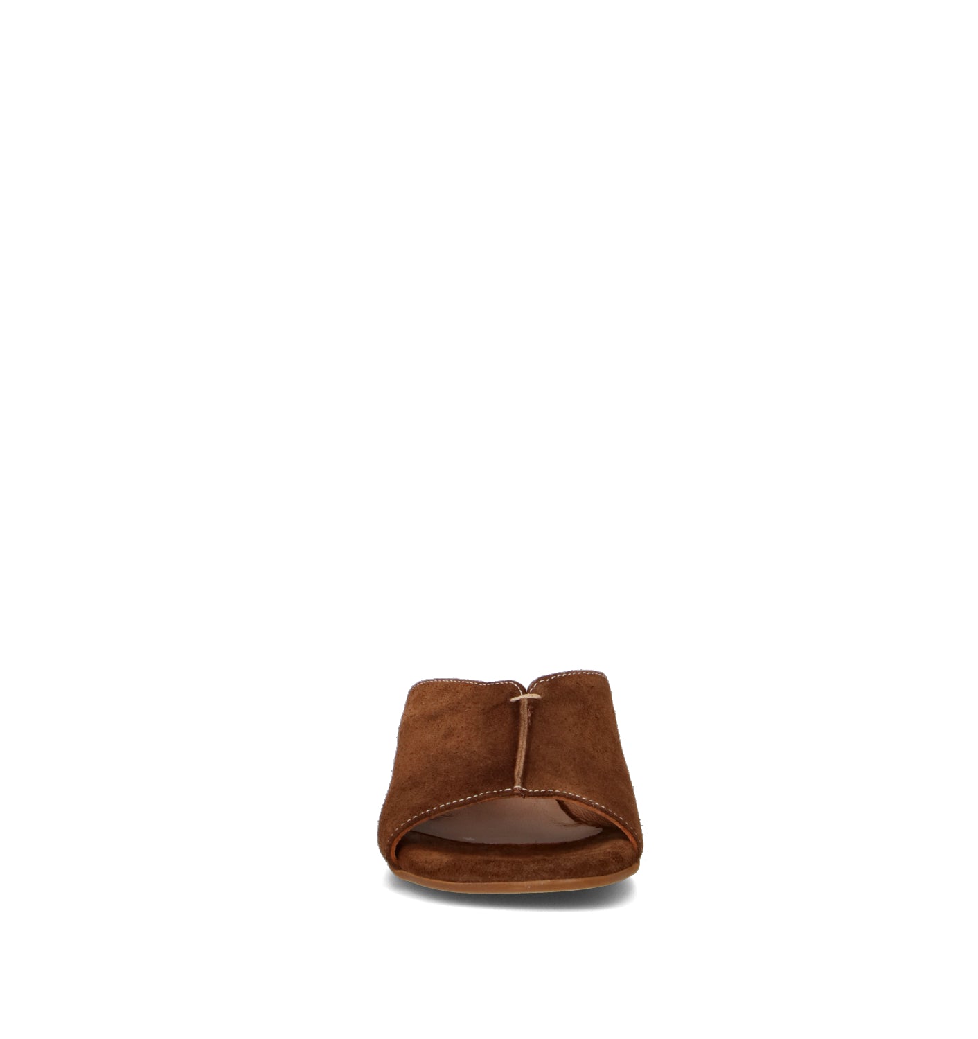 REBECCA VAN DIK Sandalo donna marrone in suede