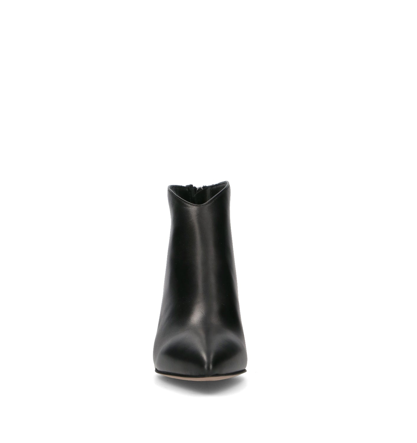 REBECCA VAN DIK Tronchetto donna nero in pelle