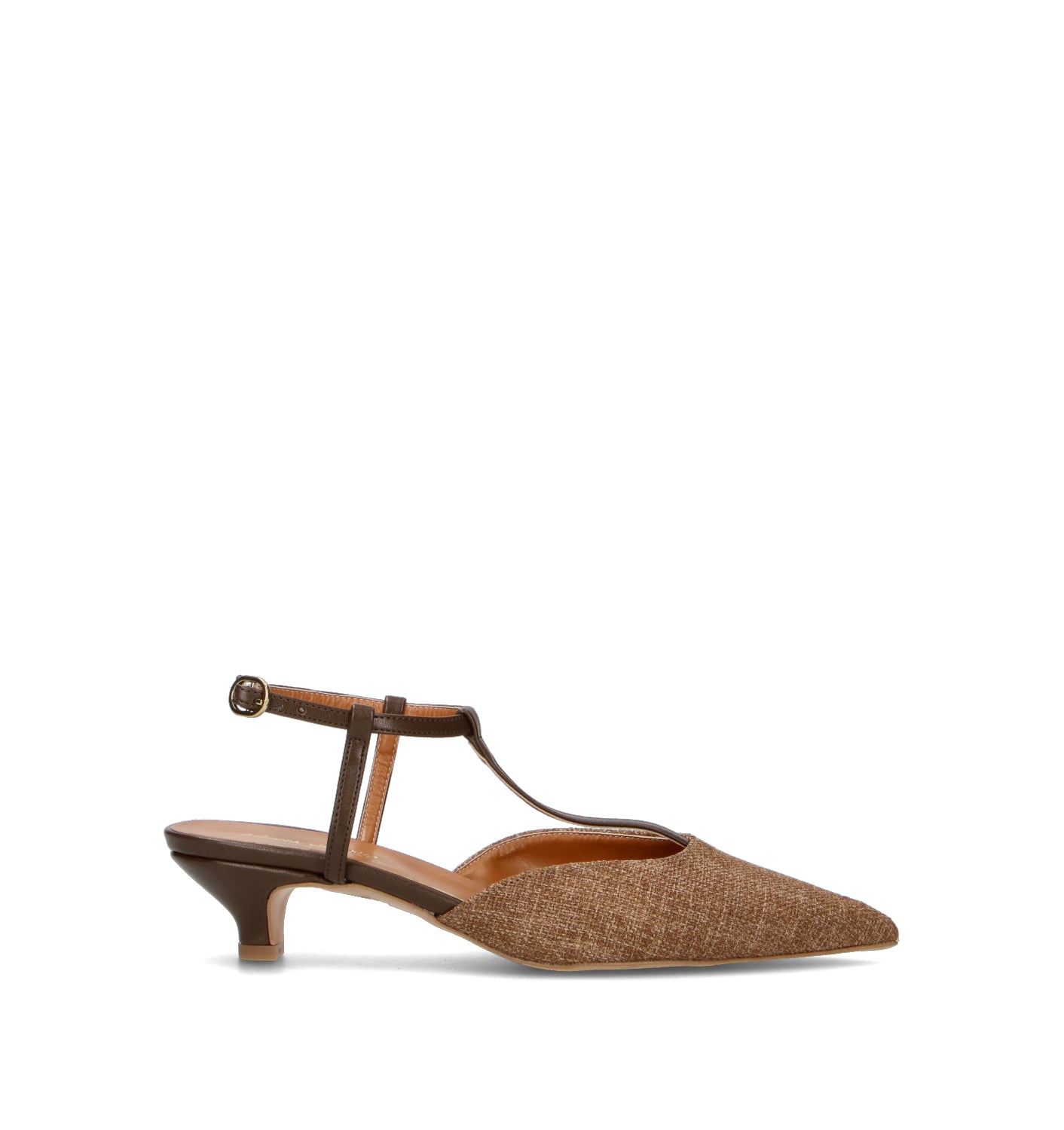 REBECCA VAN DIK Slingback donna marrone