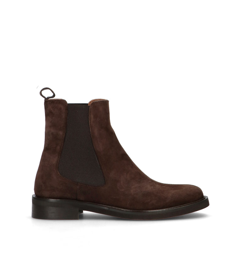 REBECCA VAN DIK Beatles donna testa di moro in suede