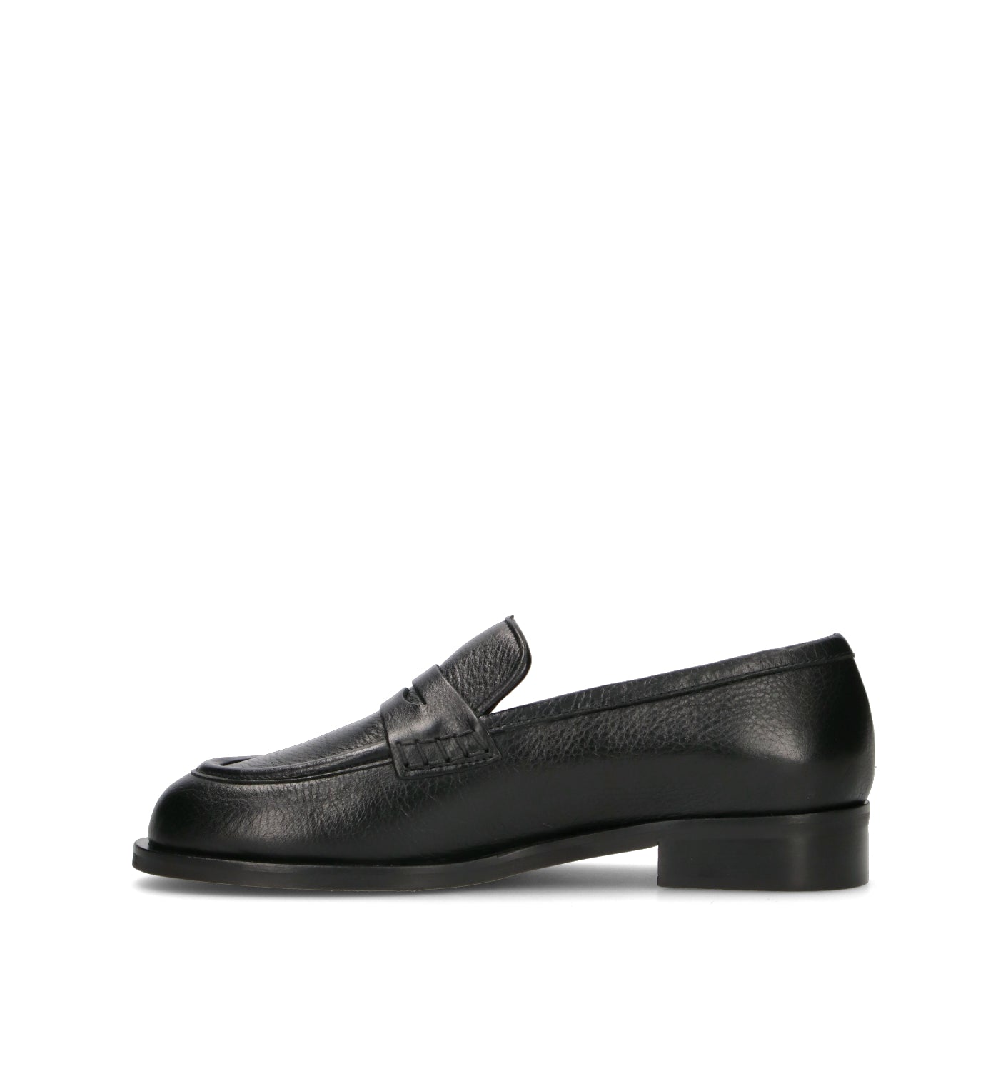 REBECCA VAN DIK Mocassino donna nero in pelle