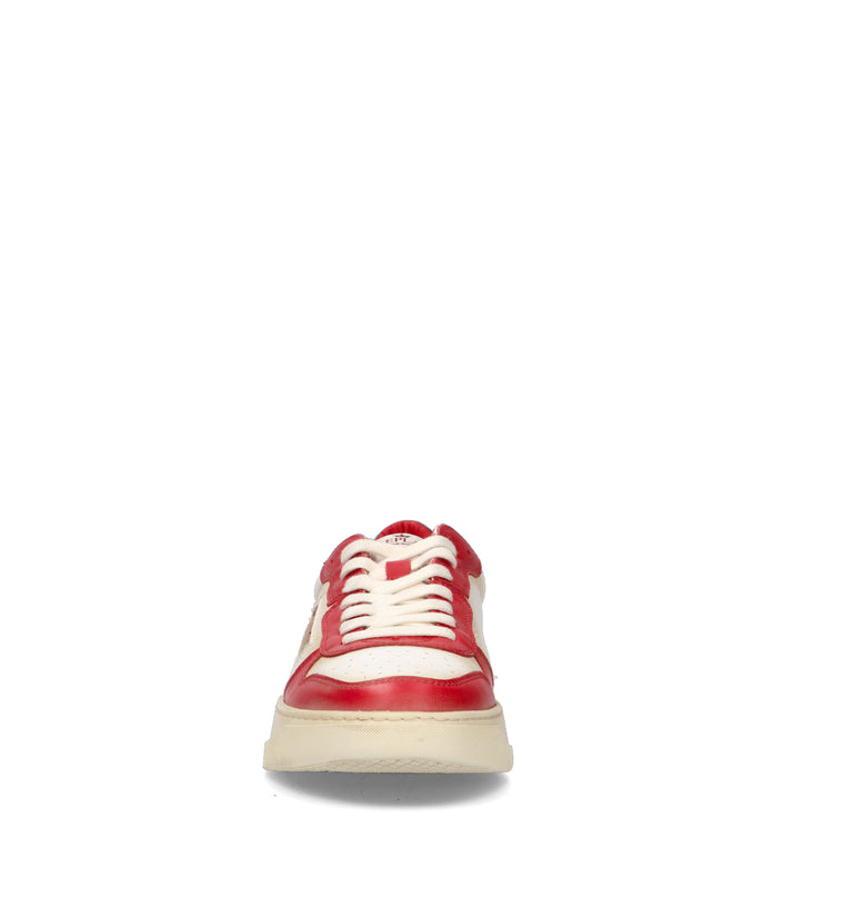 REPLAY Sneaker uomo panna/rossa