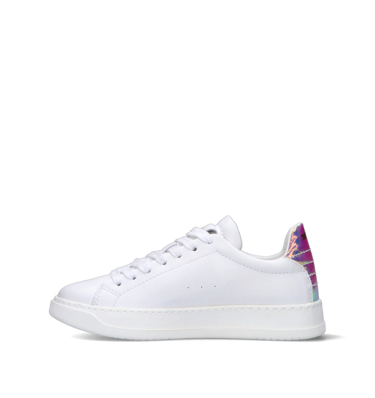 REPLAY Sneaker donna bianca in pelle