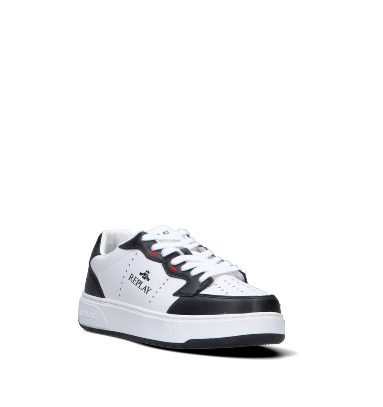 REPLAY Sneaker uomo bianca/nera