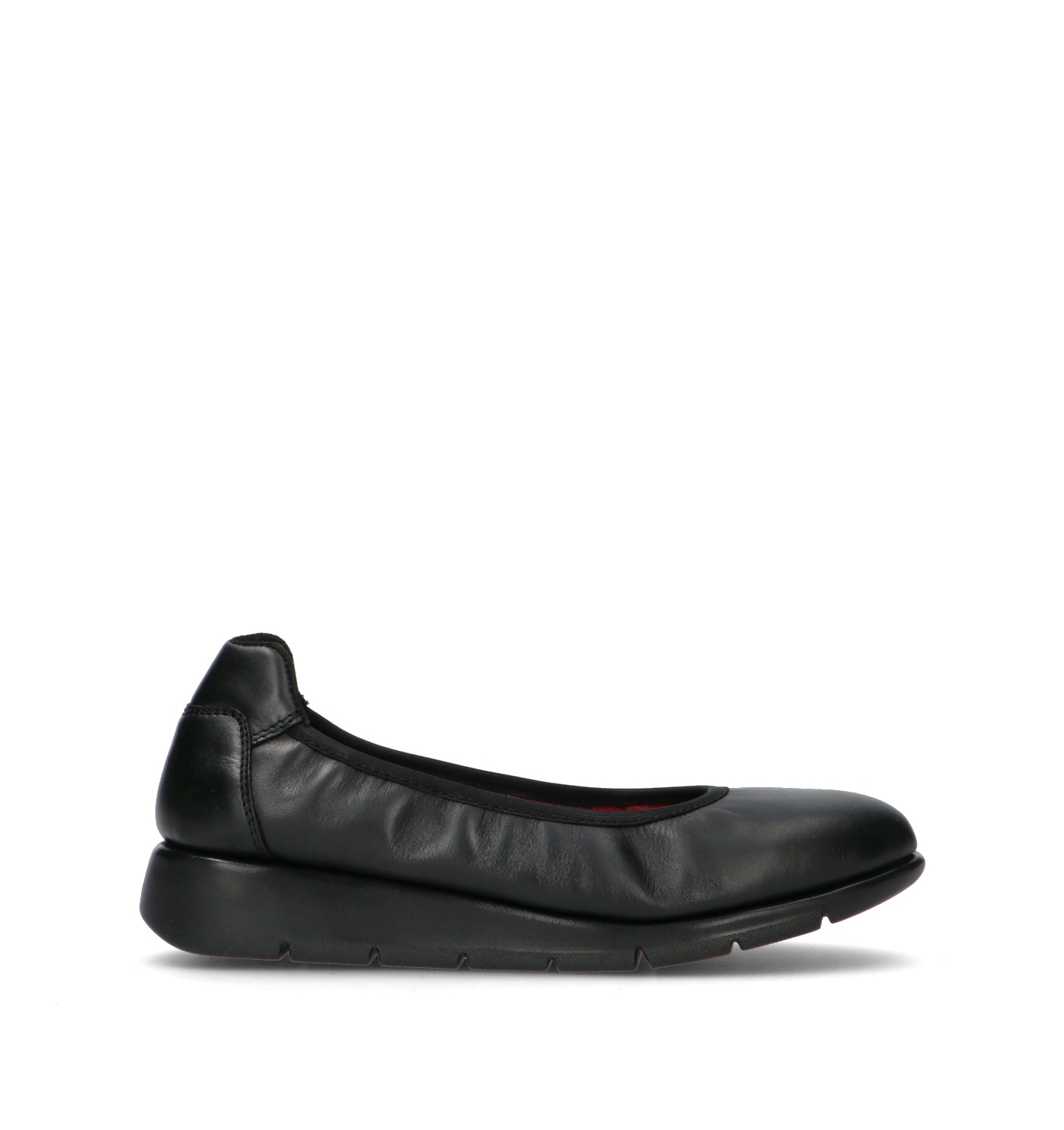SAYDO Scarpa comfort donna nera in pelle