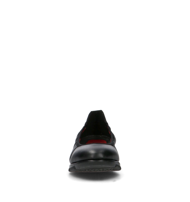 SAYDO Scarpa comfort donna nera in pelle
