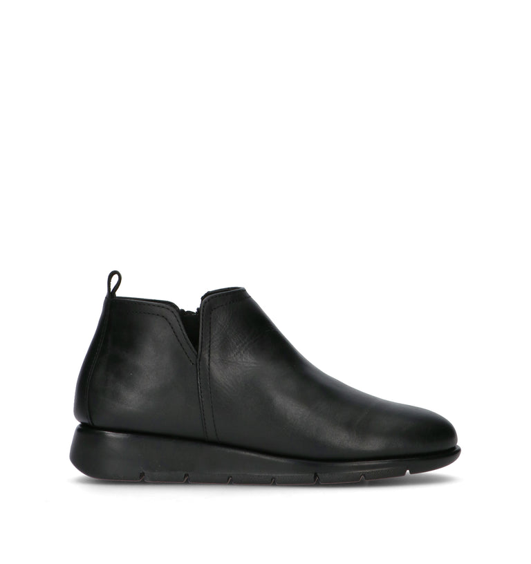 SAYDO Scarpa comfort donna nera in pelle