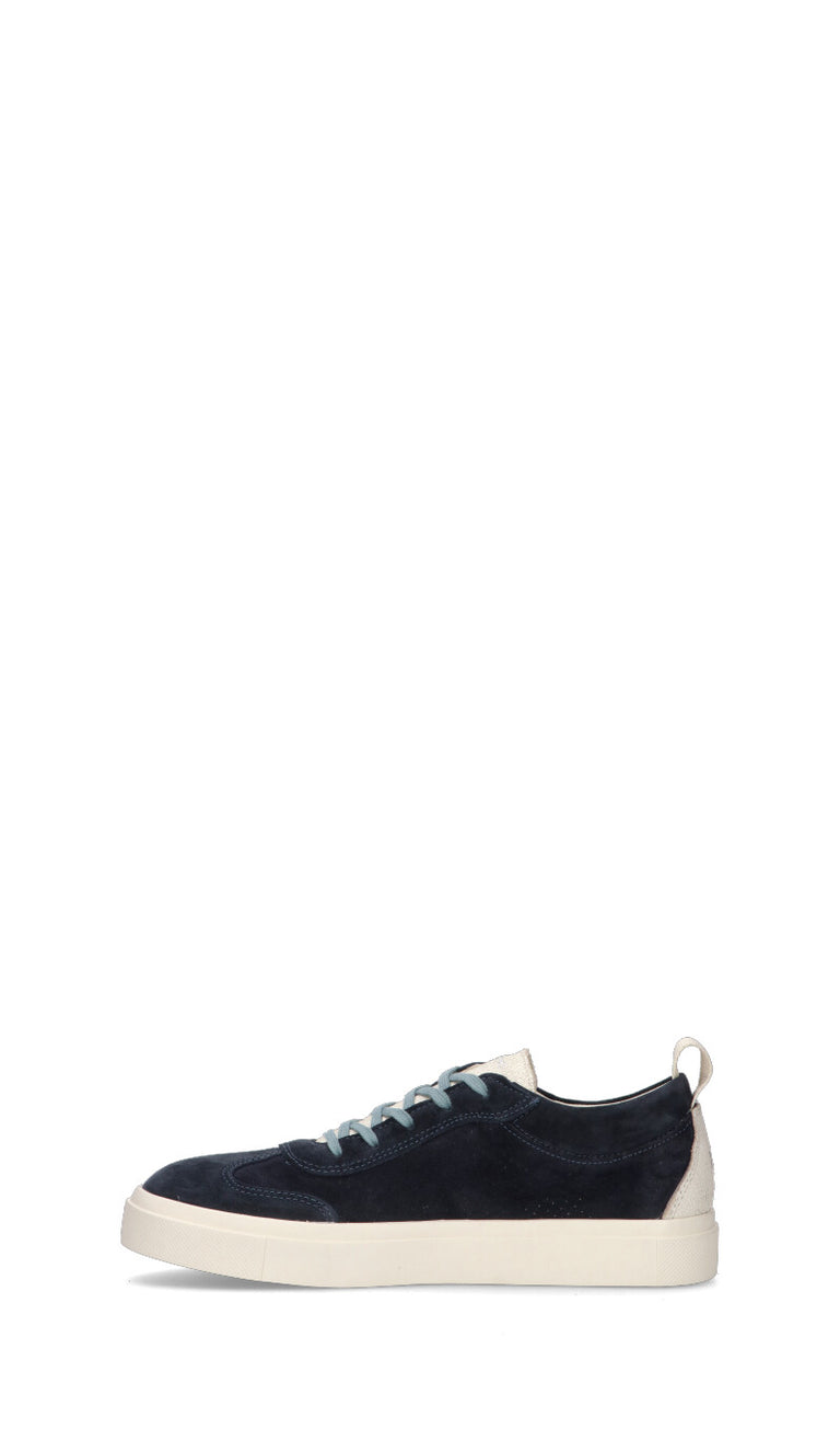 PANCHIC Sneaker uomo blu in suede