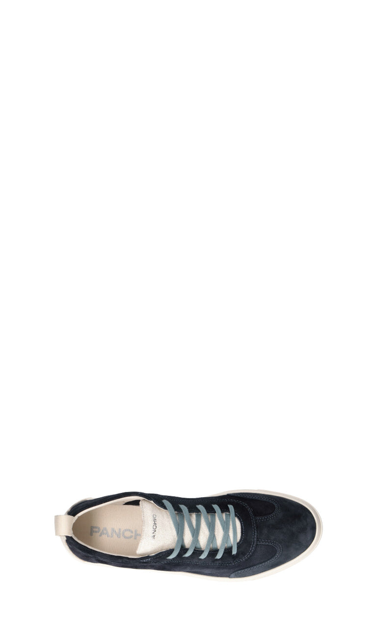 PANCHIC Sneaker uomo blu in suede