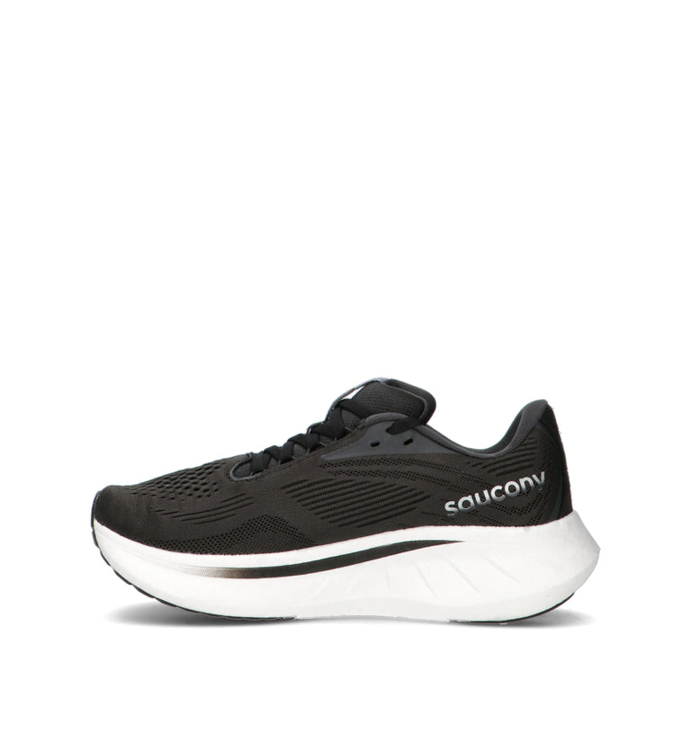 SAUCONY RIDE 18 Scarpa running donna nera