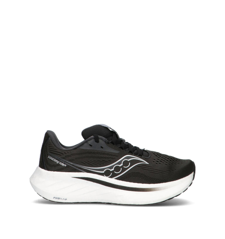 SAUCONY RIDE 18 Scarpa running donna nera