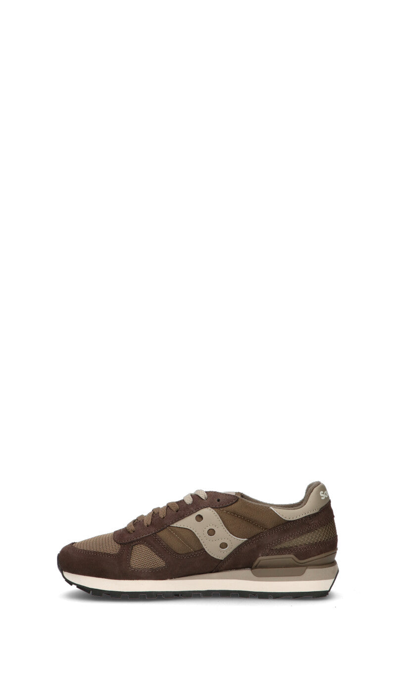 SAUCONY - SHADOW ORIGINAL Sneaker uomo marrone in suede