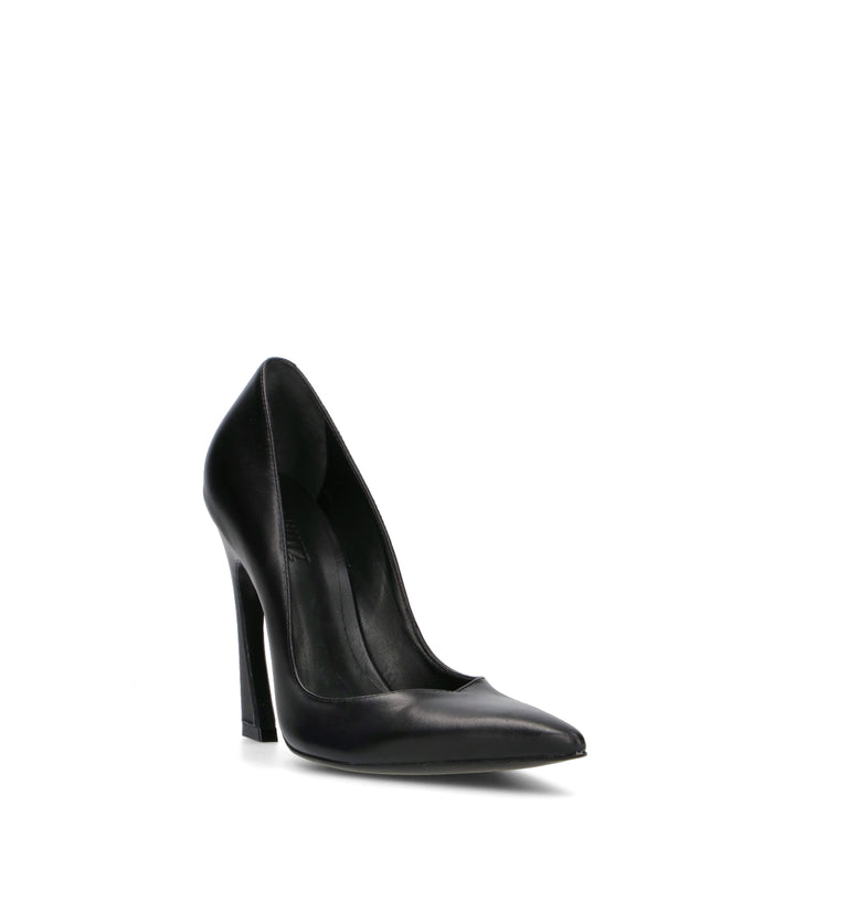 SCHUTZ Décolleté donna nero in pelle