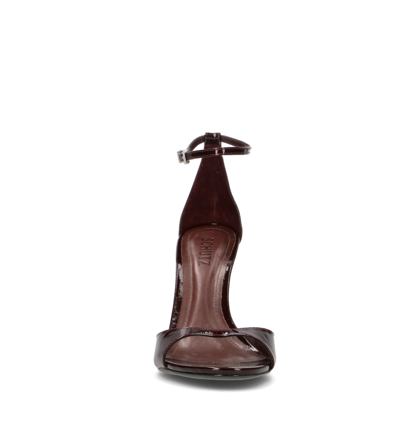 SCHUTZ Sandalo donna marrone in pelle