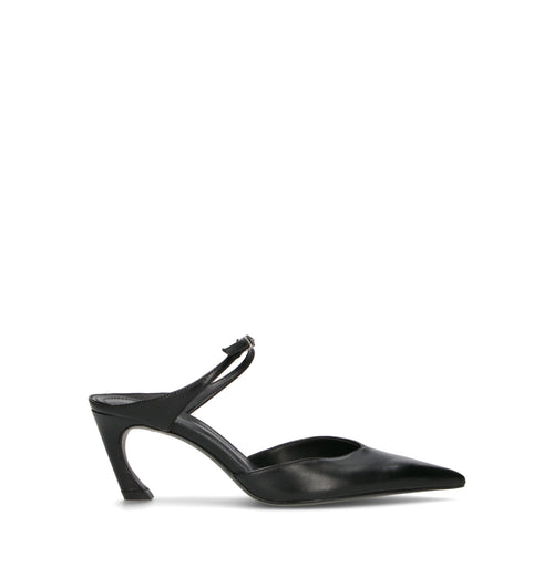 SCHUTZ Slingback donna nero in pelle