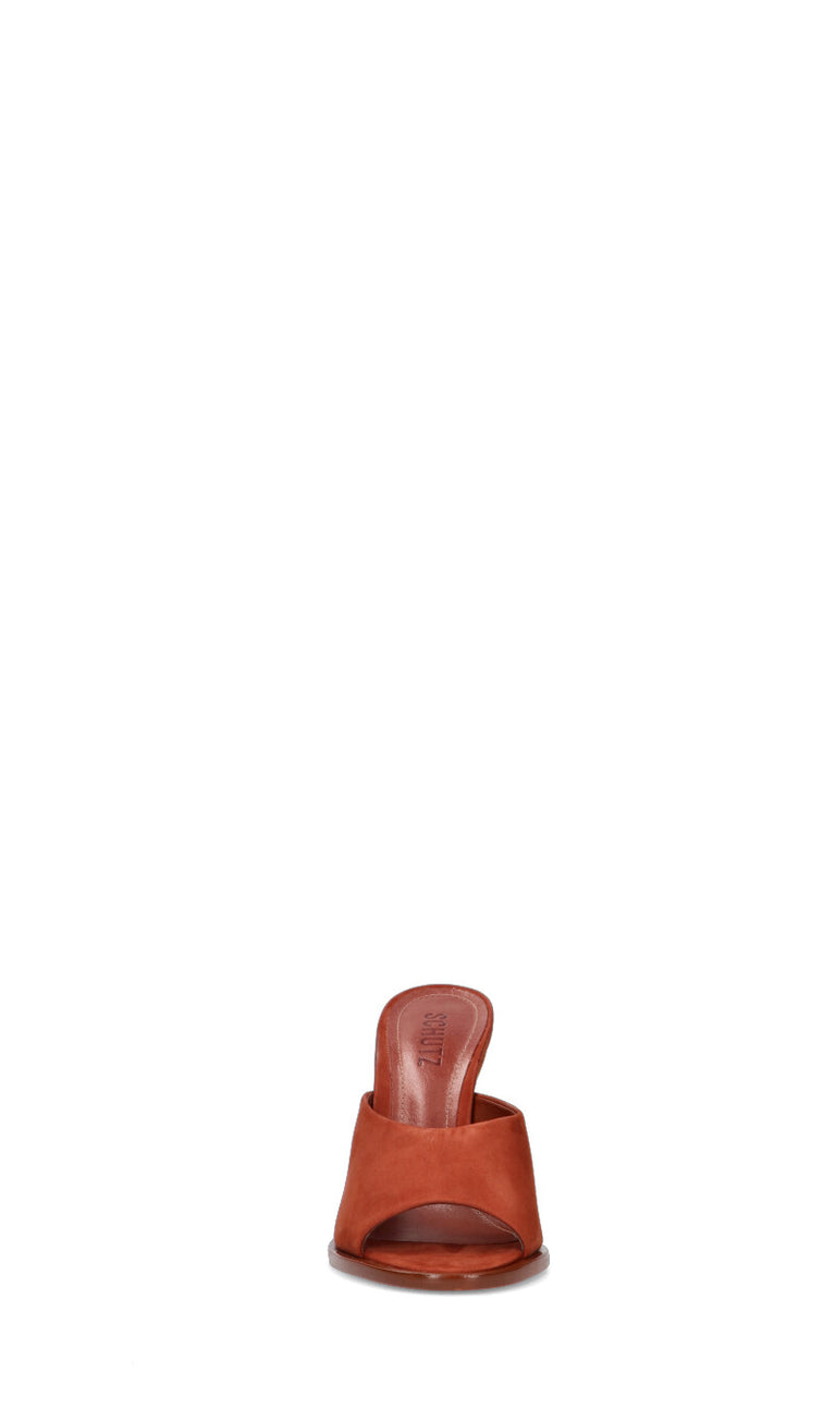 SCHUTZ Sandalo donna marrone in suede