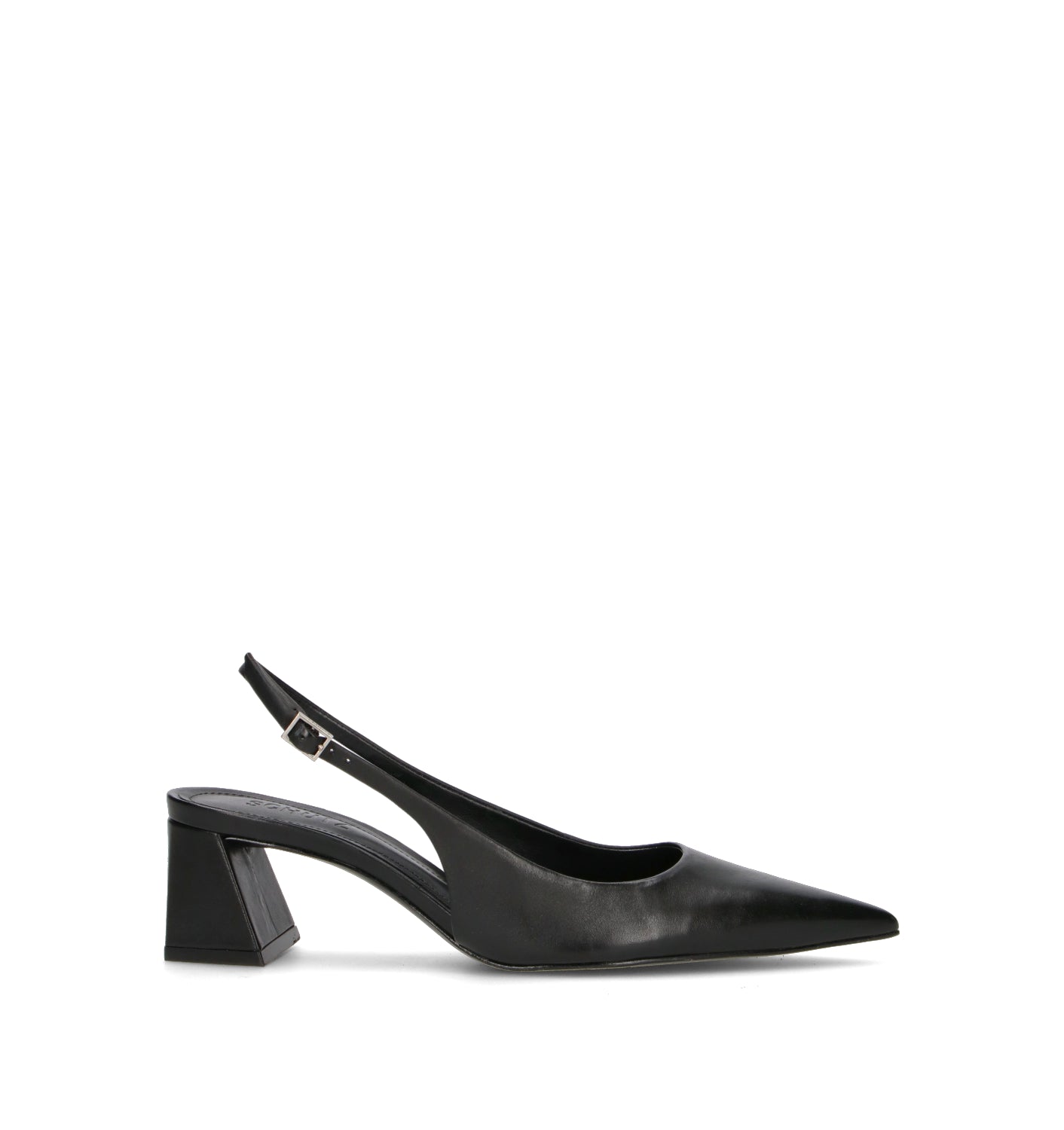 SCHUTZ Slingback donna nera in pelle