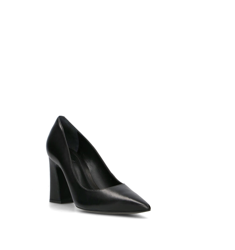SCHUTZ Décolleté donna nero in pelle