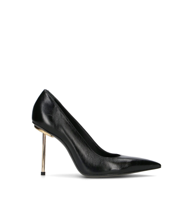 SCHUTZ Décolleté donna nero in pelle