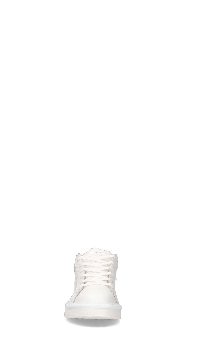 PANCHIC Sneaker donna bianca/argento in pelle