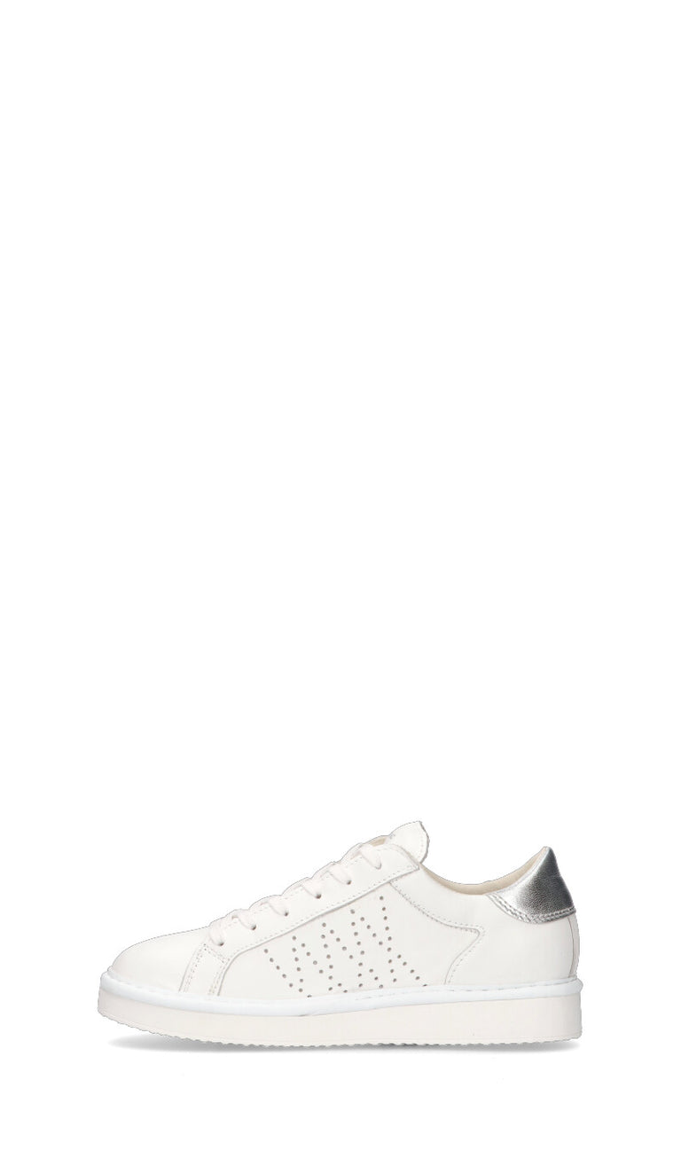 PANCHIC Sneaker donna bianca/argento in pelle