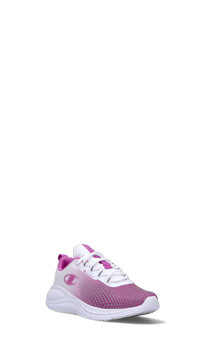 CHAMPION Scarpa running ragazza bianca/fucsia