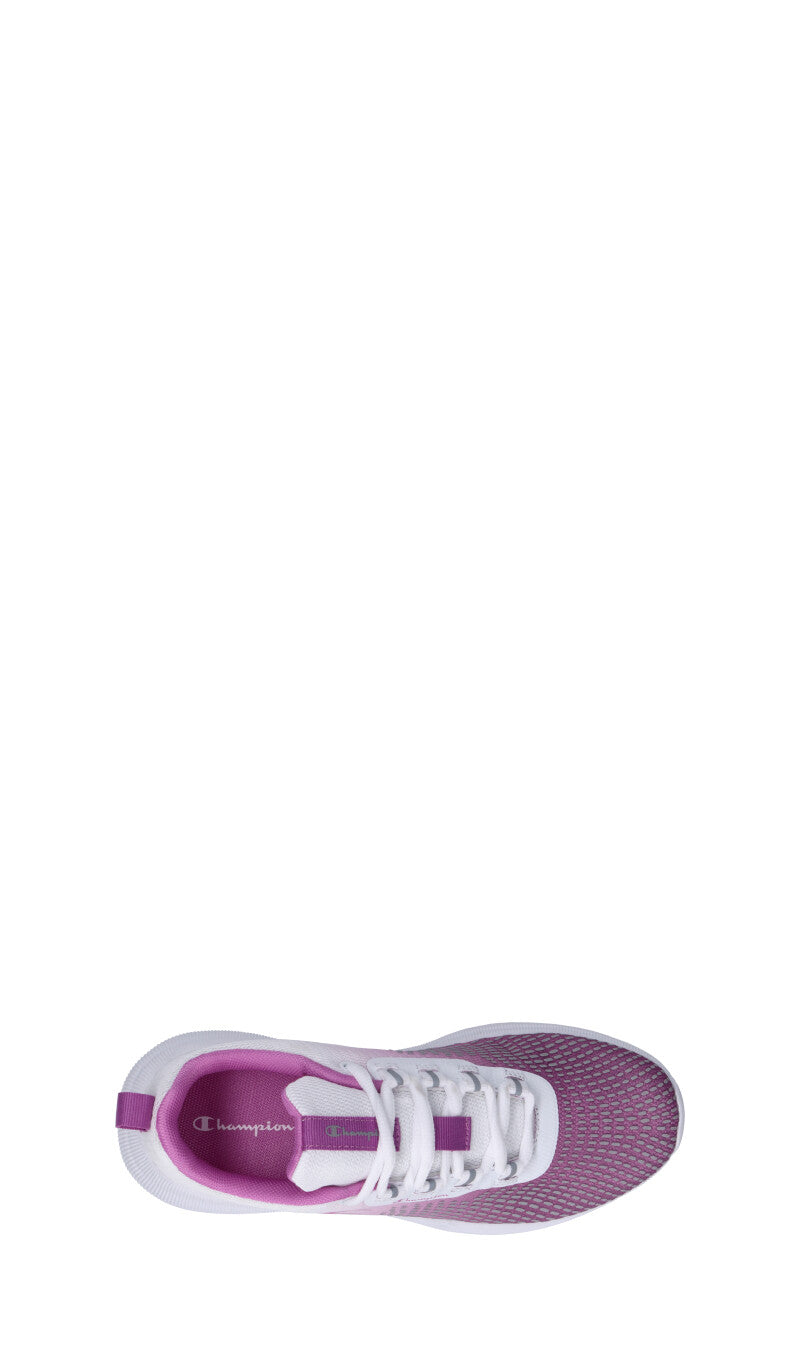 CHAMPION Scarpa running ragazza bianca/fucsia