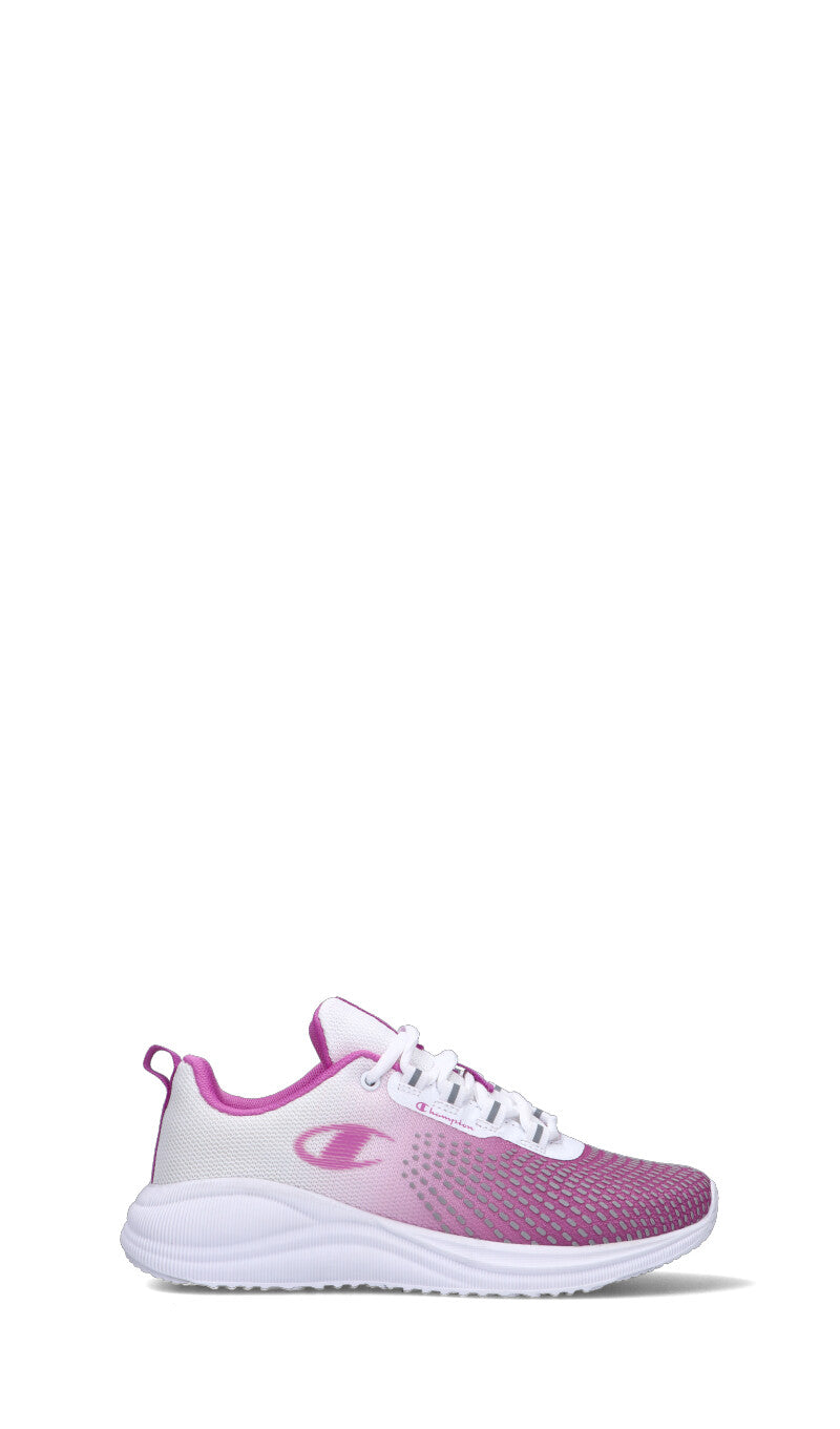 CHAMPION Scarpa running ragazza bianca/fucsia