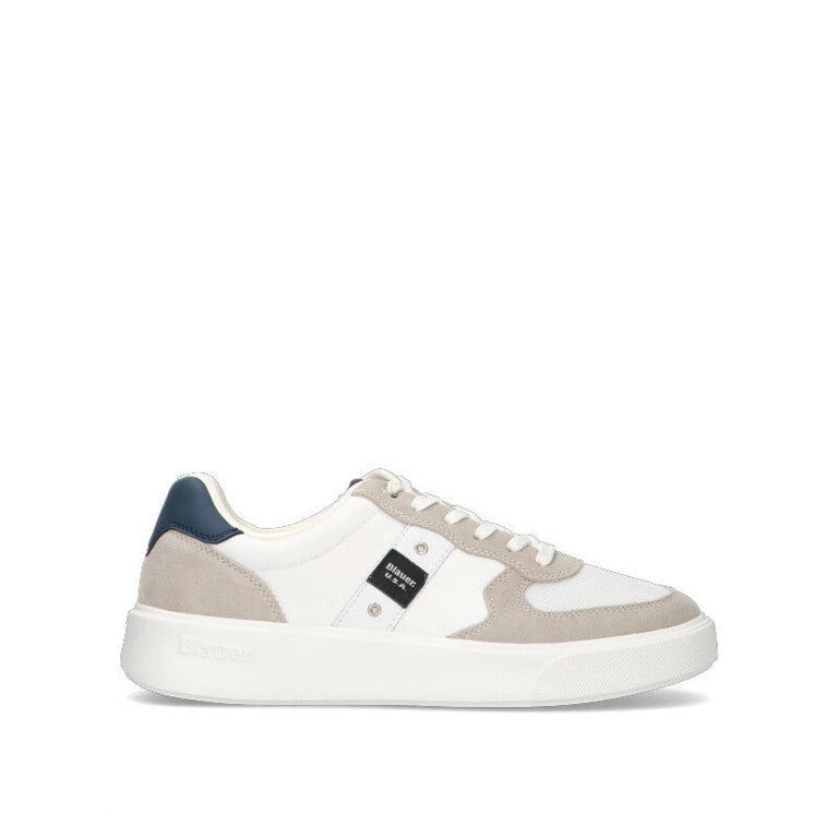 BLAUER Sneaker uomo bianca/navy