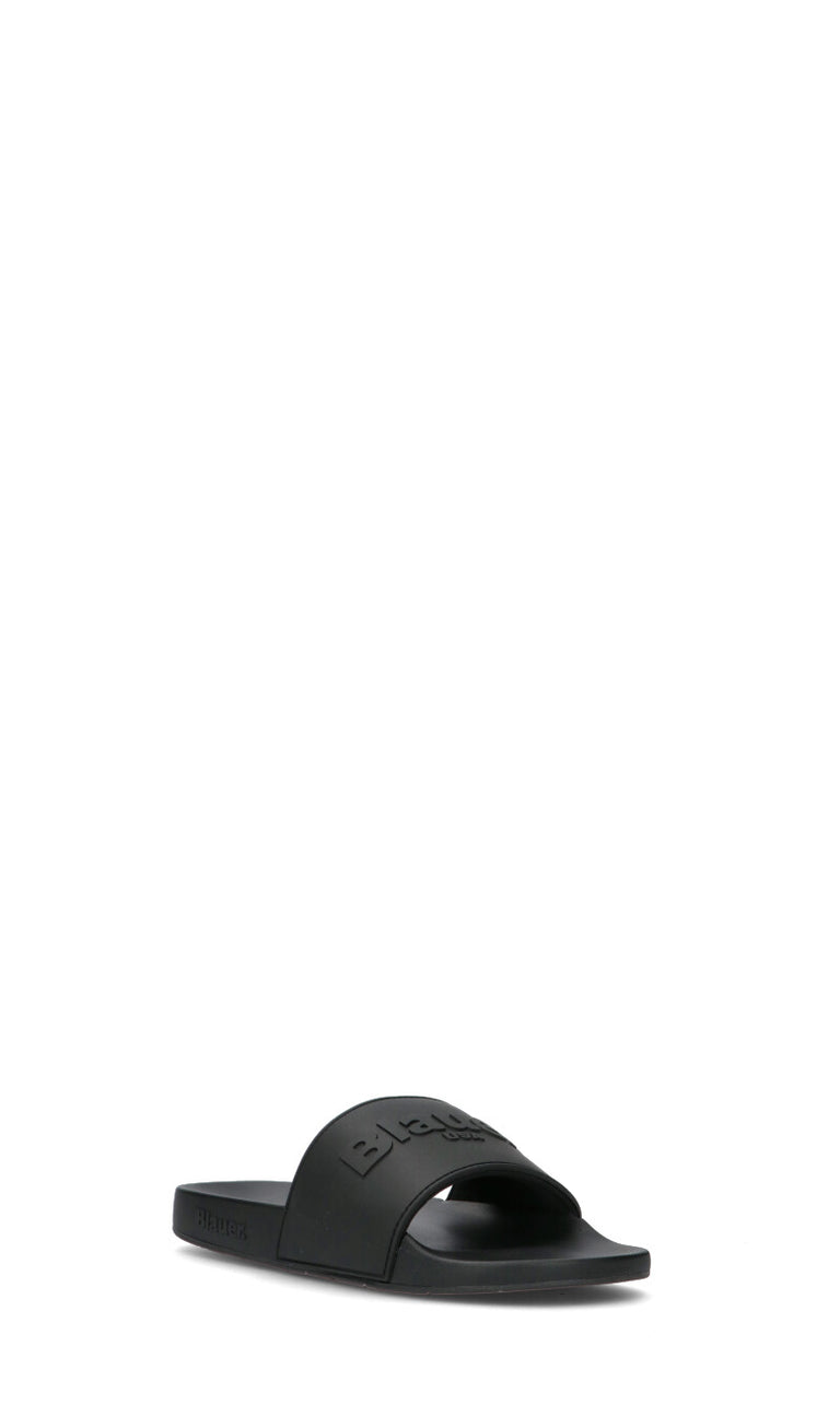 BLAUER Ciabatta uomo nera
