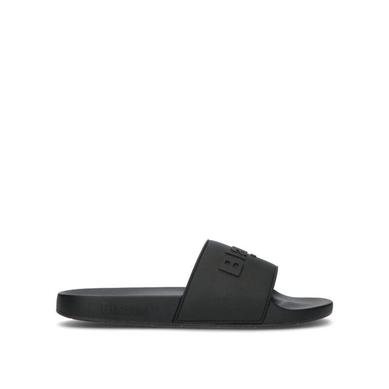 BLAUER Ciabatta uomo nera
