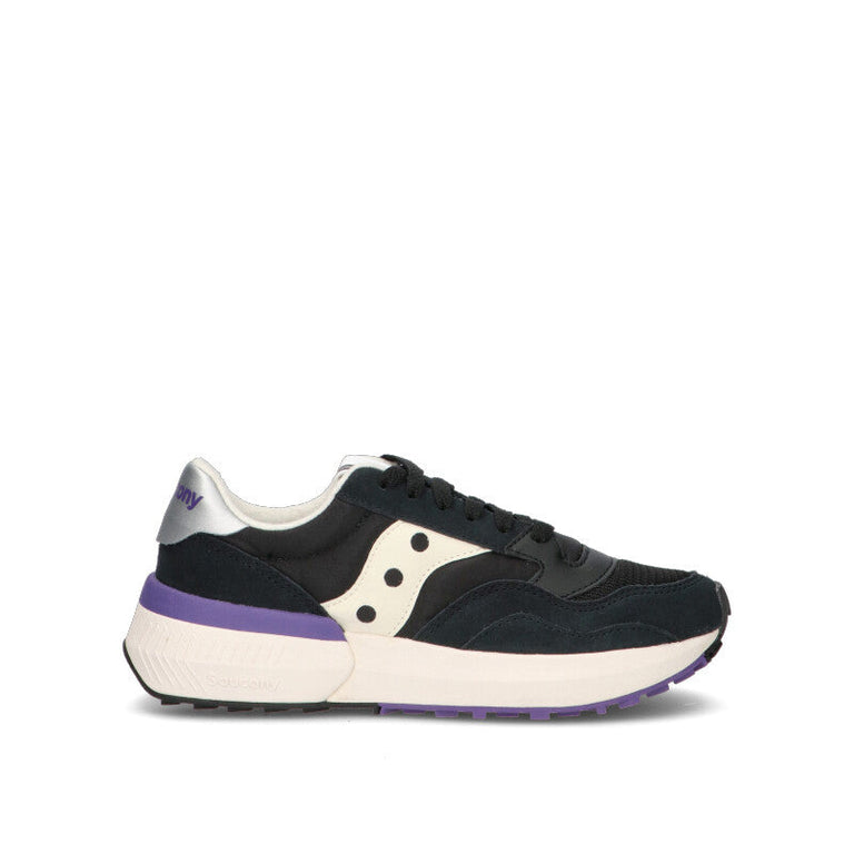 SAUCONY - JAZZ NXT Sneaker donna nera in suede