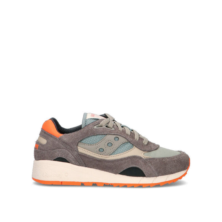 SAUCONY - SHADOW 6000 Sneaker donna grigia in suede
