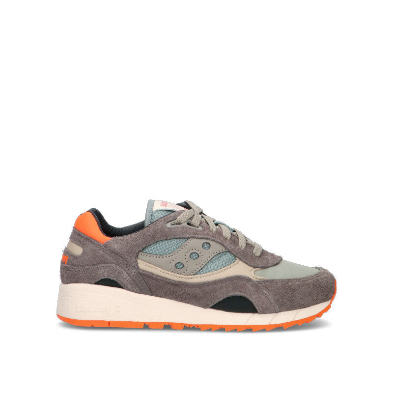 SAUCONY - SHADOW 6000 Sneaker donna grigia in suede