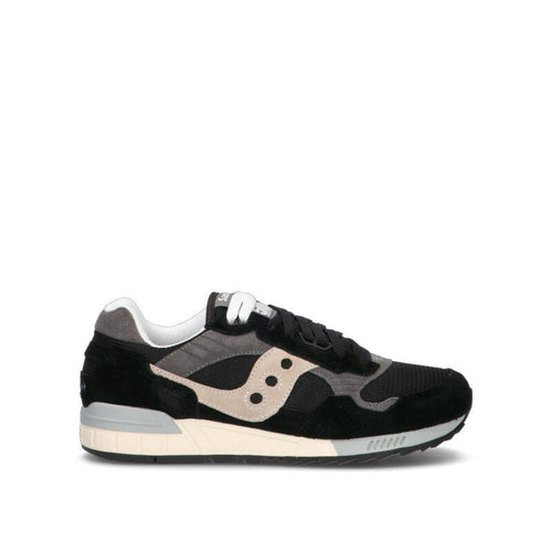 SAUCONY - SHADOW 5000 Sneaker uomo nera in suede