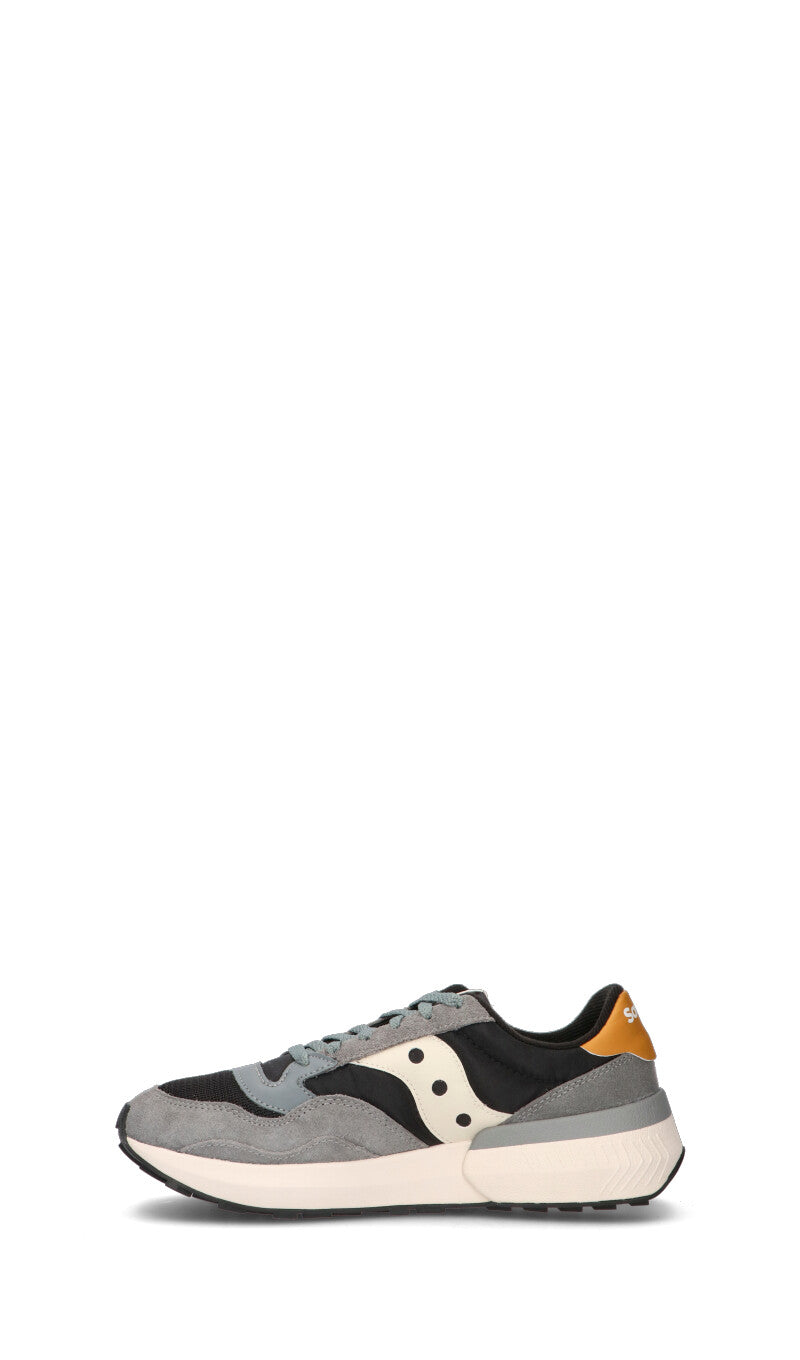 SAUCONY - JAZZ NXT Sneaker uomo grigia/nera in suede