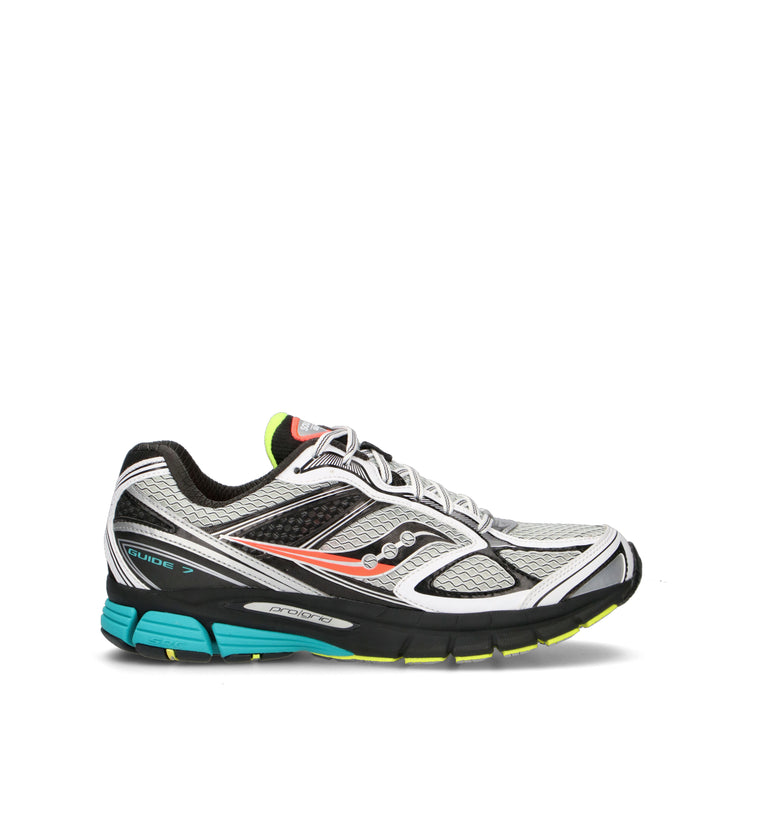 SAUCONY PROFGRID GUIDE 7 Sneaker uomo bianca/nera