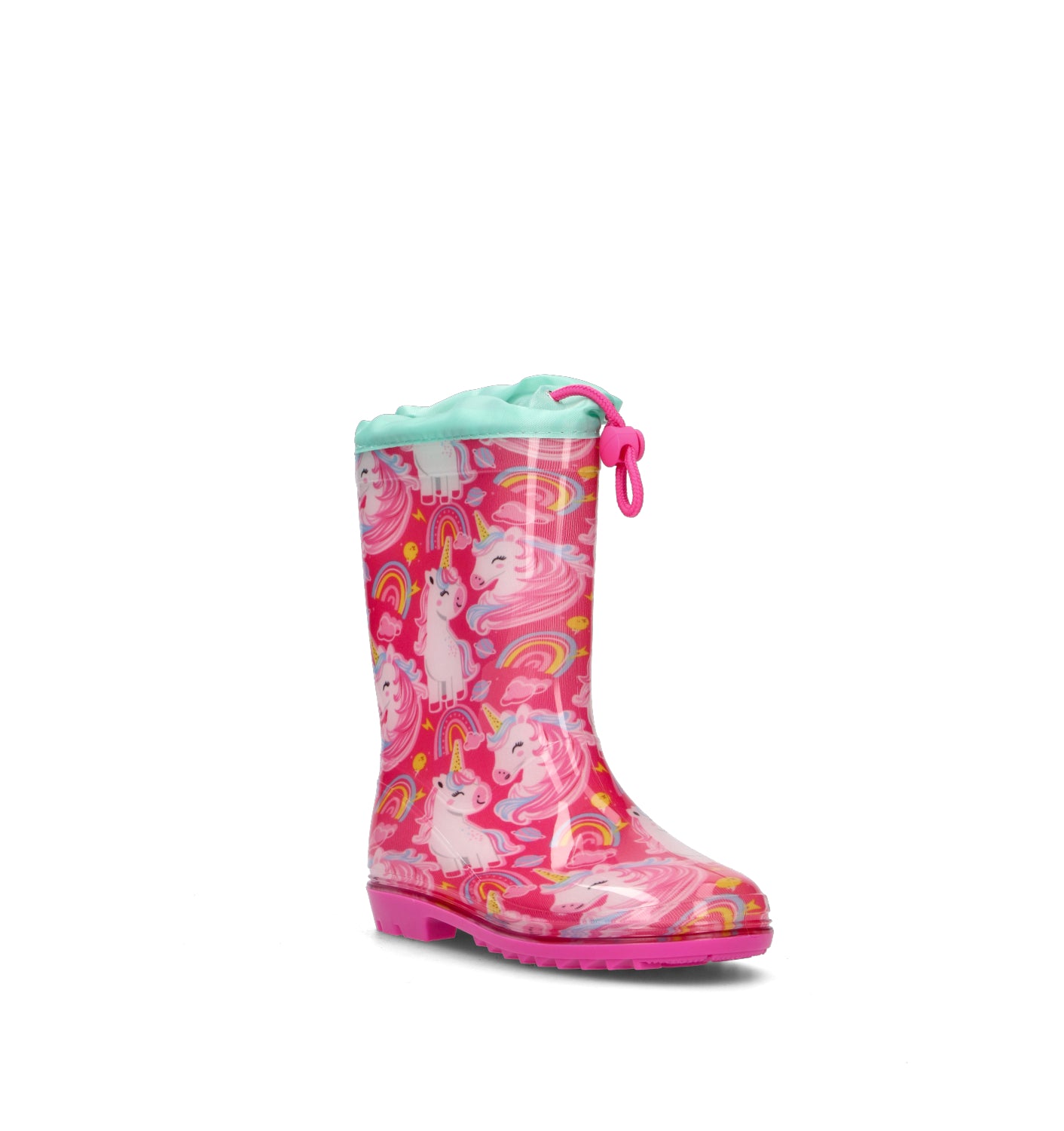 DISNEY Stivale pioggia  bimba rosa