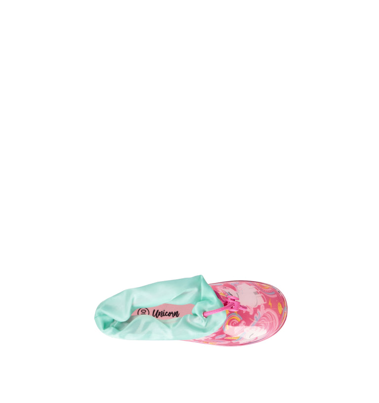 DISNEY Stivale pioggia  bimba rosa