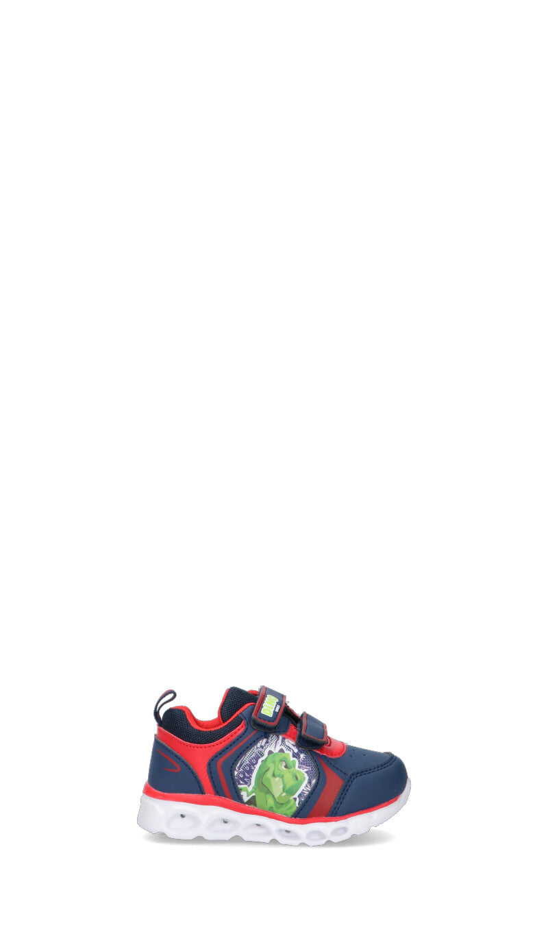 DISNEY Sneaker bimbo blu/rossa
