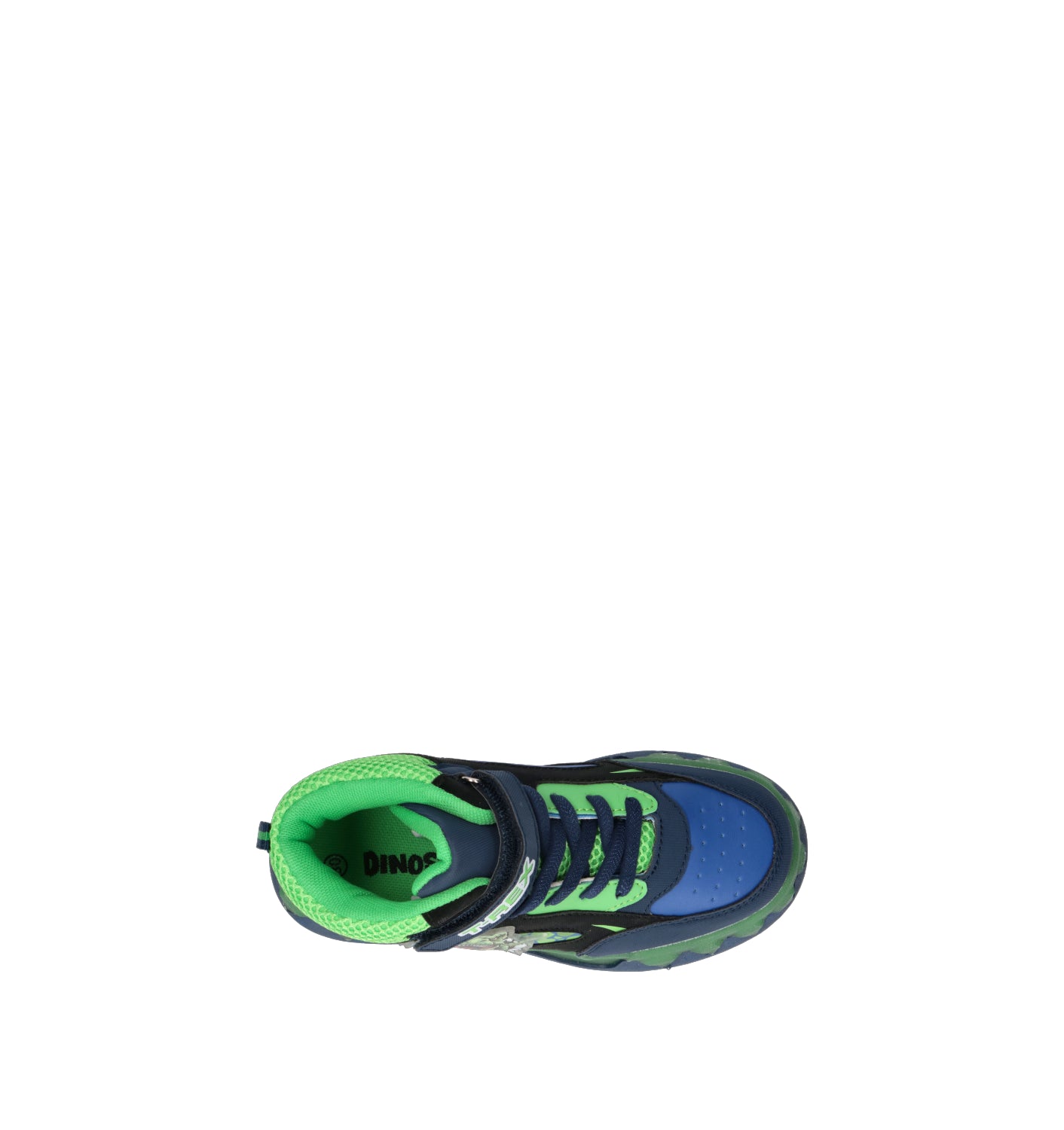 DISNEY Sneaker bimbo blu/verde con luci