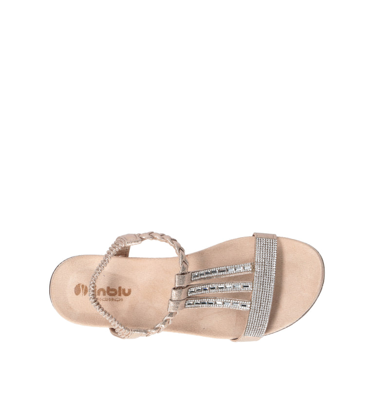 INBLU Ciabatta donna platino