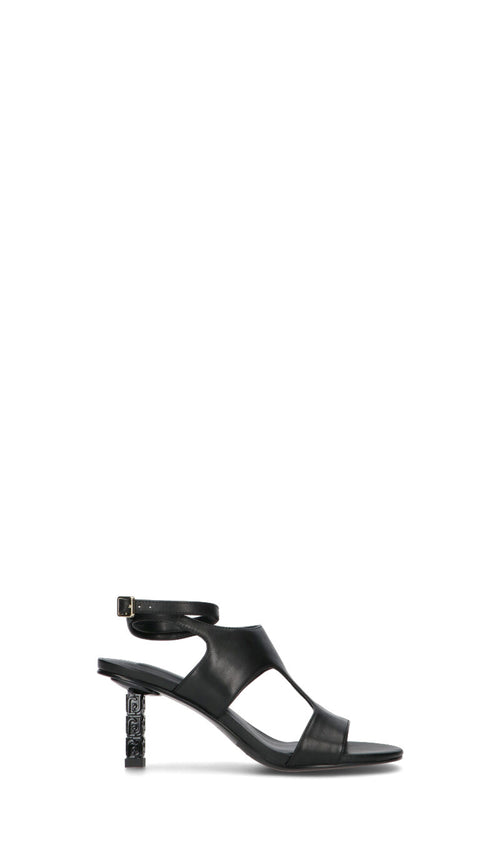 LIU JO Sandalo donna nero in pelle